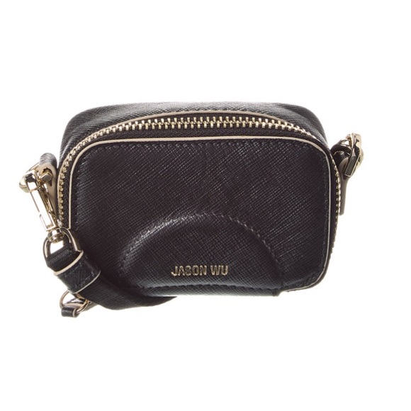 Jason Wu Black Mini Bag with Gold Details - Picture 1 of 11